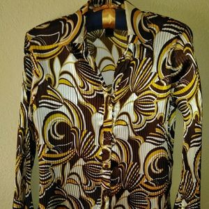 Ashley Stewart Bell Sleeve Top